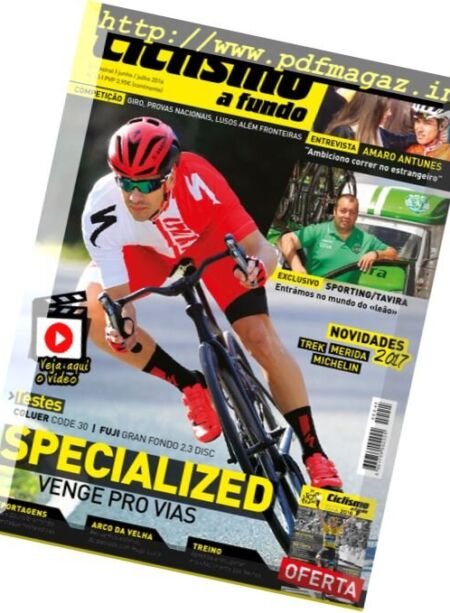 Ciclismo a Fundo – Junho-Julho 2016 Cover