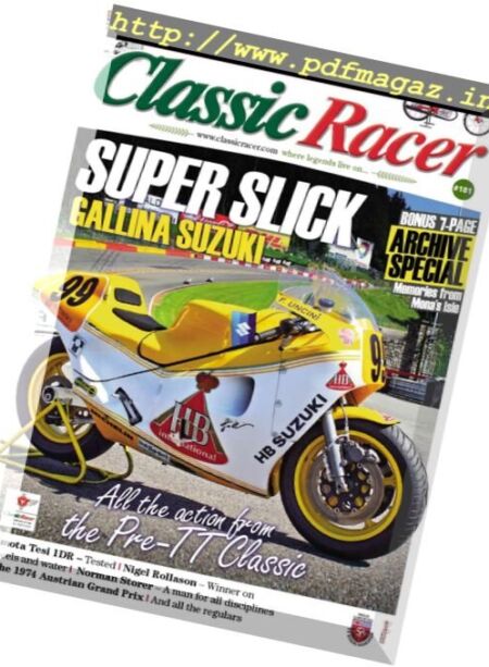 Classic Racer – September-October 2016 Cover