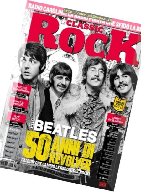 Classic Rock Italia – Settembre 2016 Cover