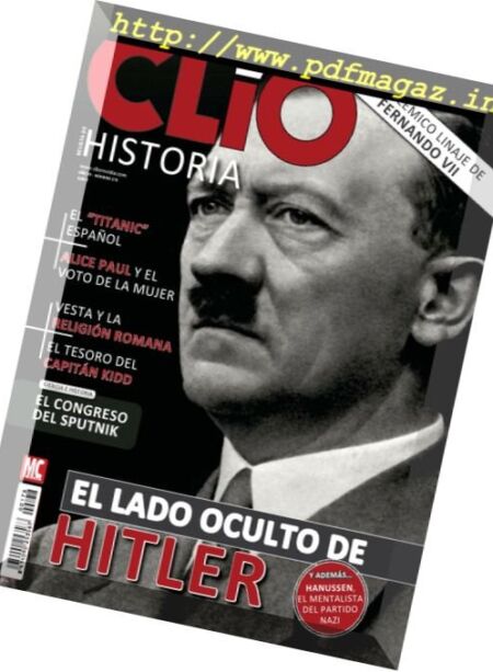 Clio Historia – Agosto 2016 Cover