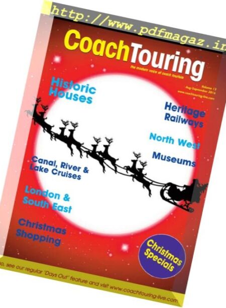 Coach Touring – August-September 2016 Cover