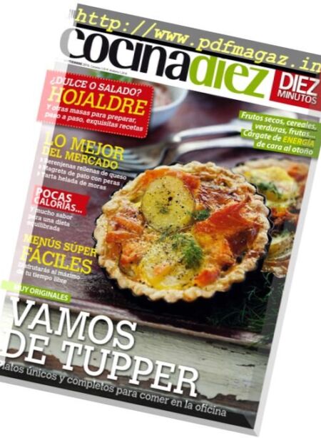 Cocina Diez – Septiembre 2016 Cover