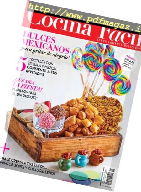 Cocina Facil Mexico – Septiembre 2016 Cover