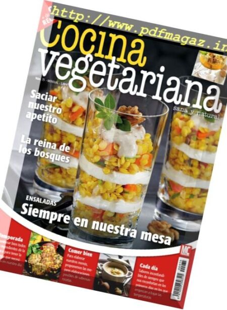 Cocina Vegetariana – Septiembre 2016 Cover