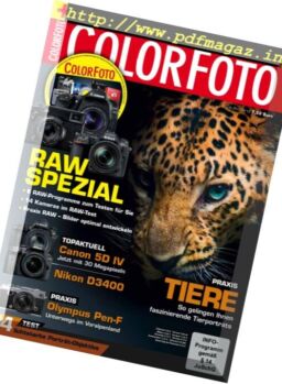 ColorFoto – Oktober 2016
