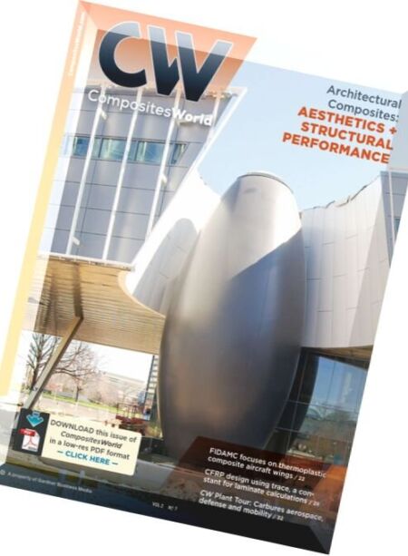 CompositesWorld – July 2016 Cover