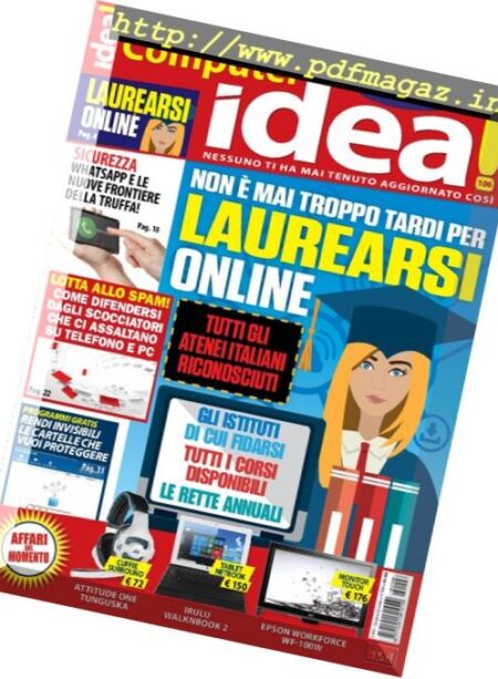 Computer Idea! – 25 Agosto 2016 Cover