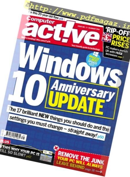 ComputerActive – 3 August 2016 Cover