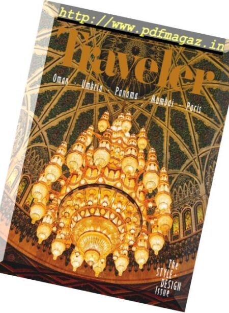 Conde Nast Traveler USA – September 2016 Cover