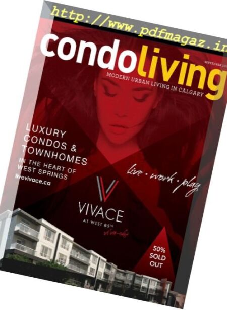 Condo Living – September 2016 Cover