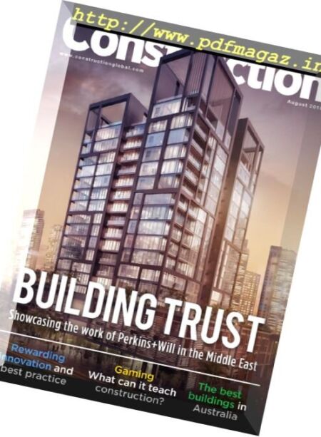Construction Global – August 2016 Cover