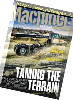 Construction Machinery Middle East – August 2016