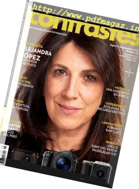 Contrastes – Agosto-Septiembre 2016 Cover