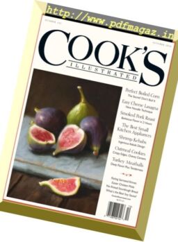Cook’s Illustrated – September-October 2016