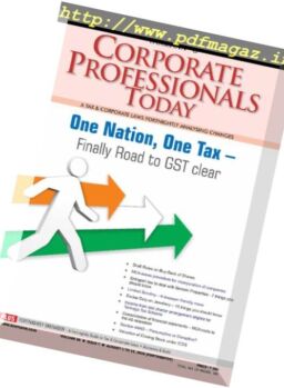 Corporate Professional Today – 1 – 15 August 2016