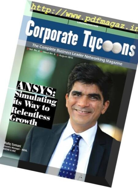Corporate Tycoons – August 2016 Cover