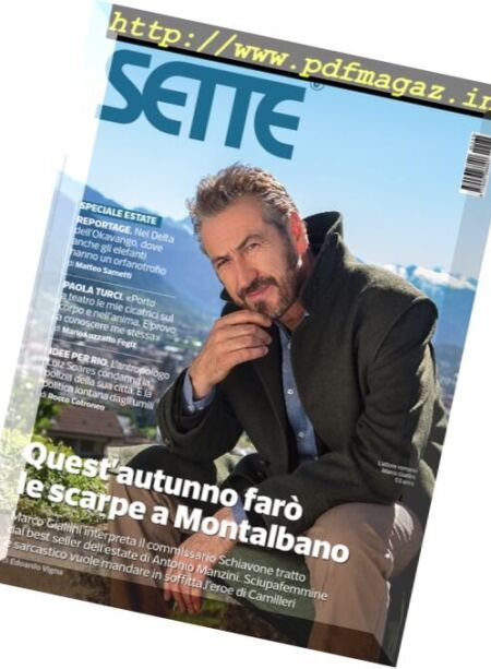 Corriere della Sera Sette – 19 Agosto 2016 Cover