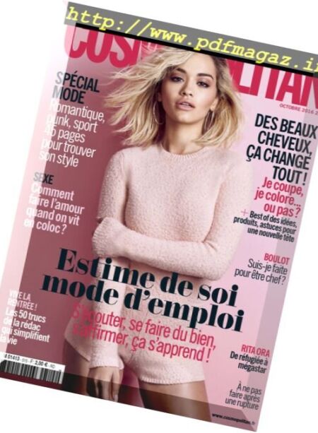 Cosmopolitan France – Octobre 2016 Cover