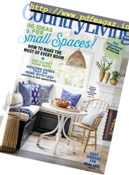 Country Living USA – September 2016 Cover