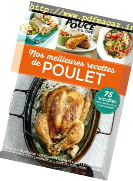 Coup de Pouce – Cuisine Hors-series – Aout 2016 Cover