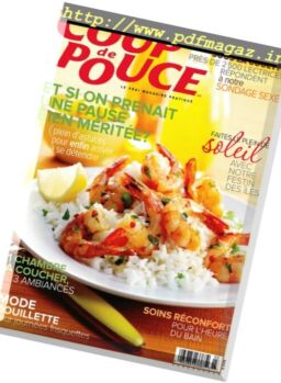 Coup de Pouce – Mars 2011
