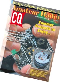 CQ Amateur Radio – August 2016