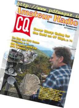 CQ Amateur Radio – September 2016