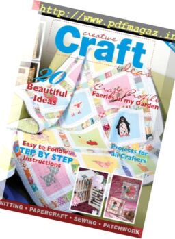 Creative Craft Ideas – Vol. 1 Issue N 1 2016