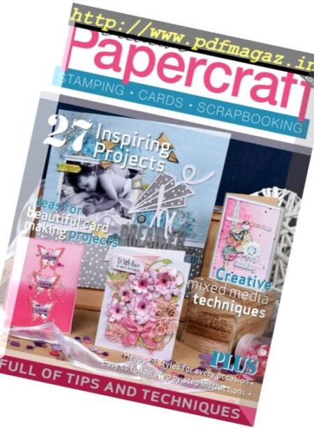 Creative PaperCraft – Issue 1, 2016 Cover