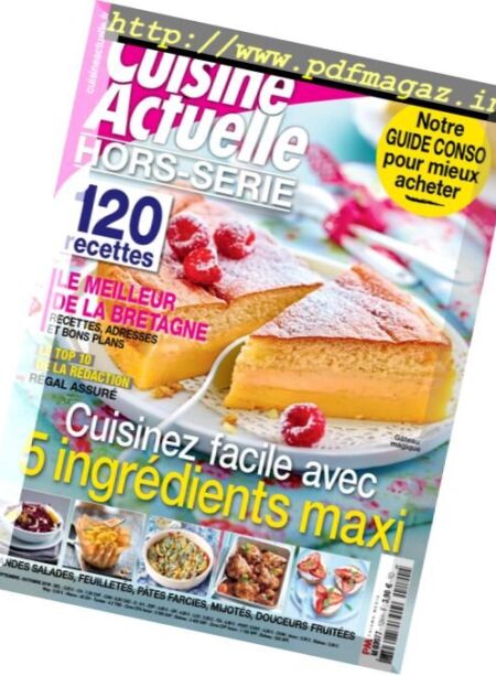 Cuisine Actuelle – Hors-Serie – Septembre-Octobre 2016 Cover
