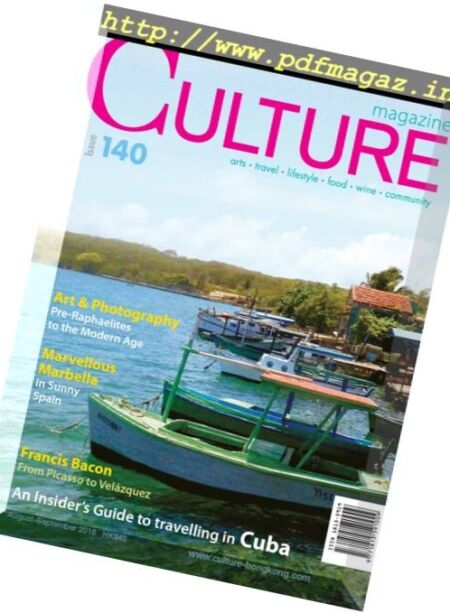 Culture – August-September 2016 Cover
