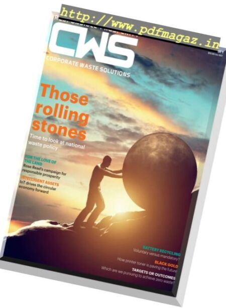 CWS (Corporate Waste Solutions) – Issue 3, 2016 Cover