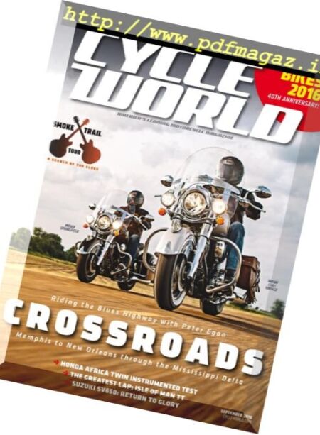 Cycle World – September 2016 Cover