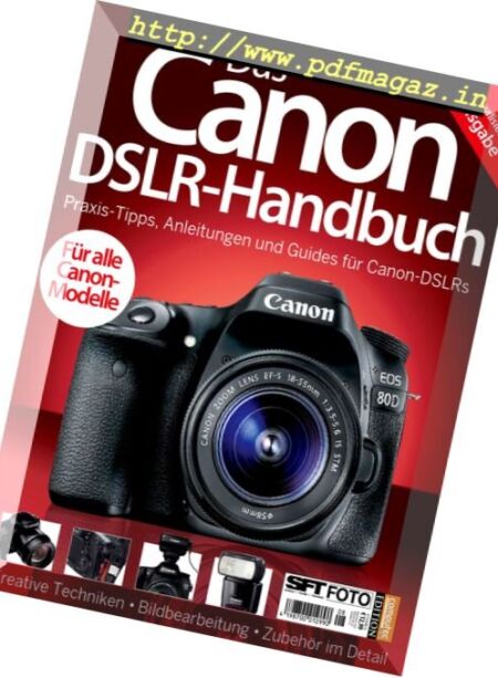Das Canon DSLR Handbuch – 08-2016 Cover