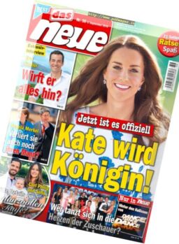 das neue – 3 September 2016