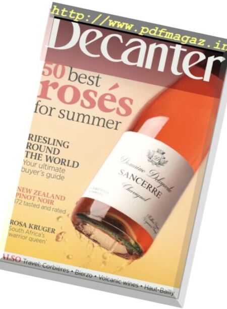 Decanter – September 2016 Cover