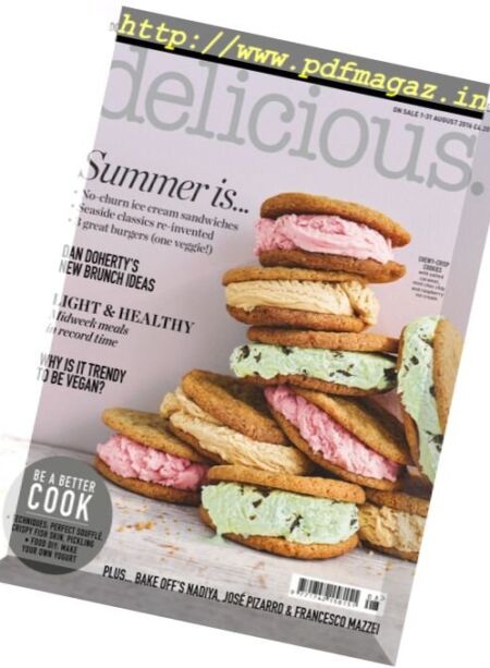 delicious UK – August 2016 Cover