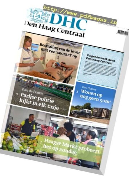 Den Haag Centraal – 28 Juli 2016 Cover