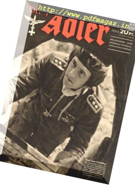 Der Adler – N 11, 25 Mai 1943 Cover