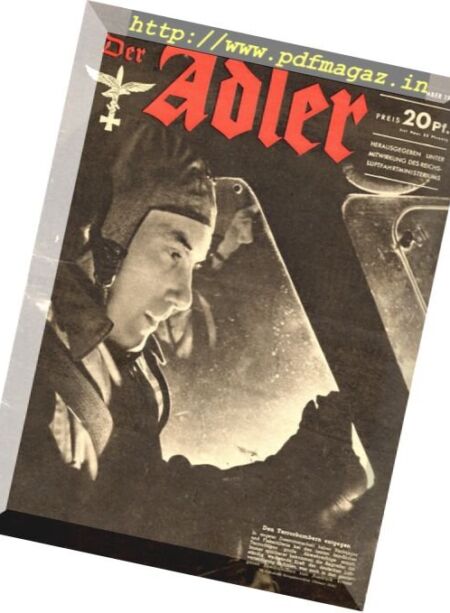 Der Adler – N 23, 9 November 1943 Cover