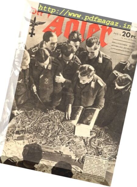 Der Adler – N 7, 28 Marz 1944 Cover