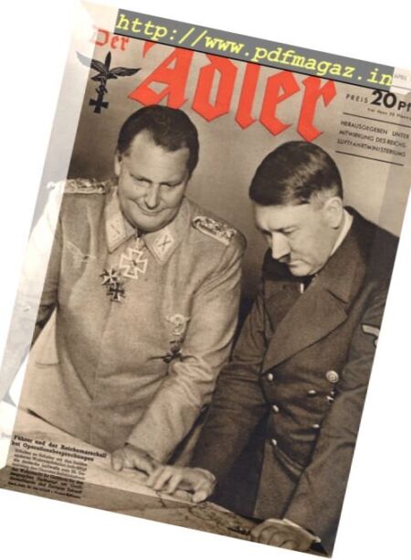 Der Adler – N 8, 14 April 1942 Cover