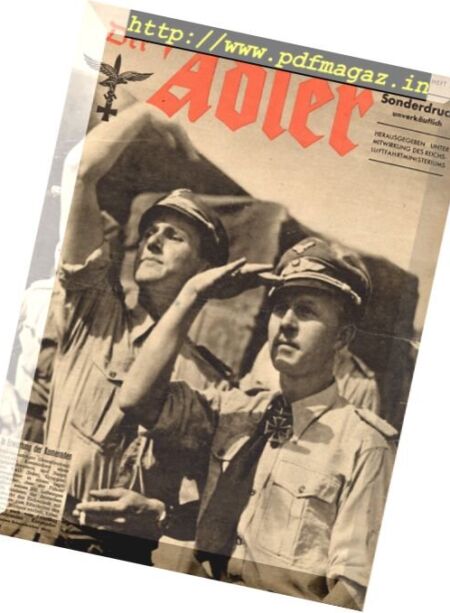 Der Adler Sonderdruck – 1 Oktober 1943 Cover