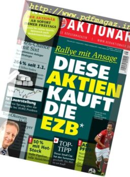 Der Aktionar – 28 August 2016