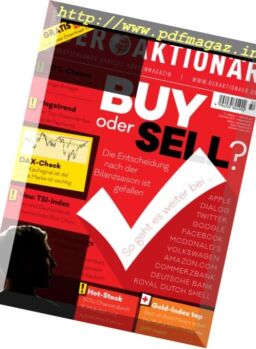 Der Aktionar – 3 August 2016