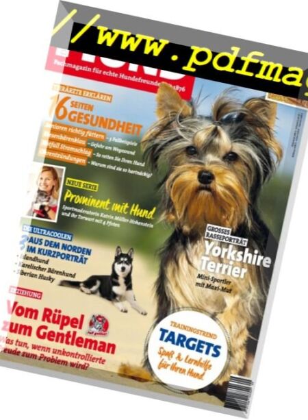 Der Hund – September 2016 Cover