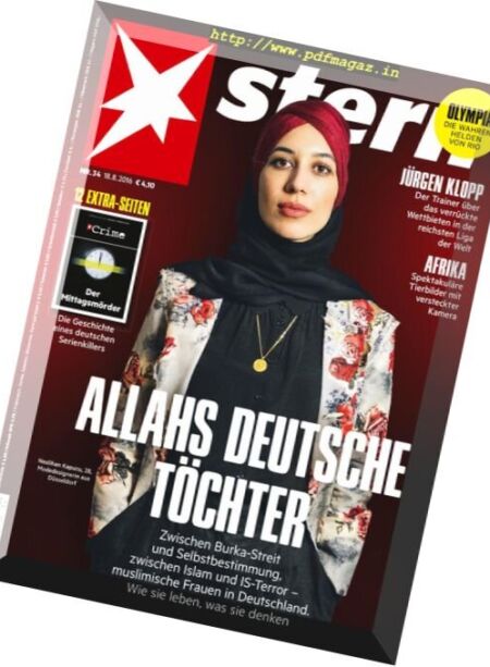 Der Stern – 18 August 2016 Cover