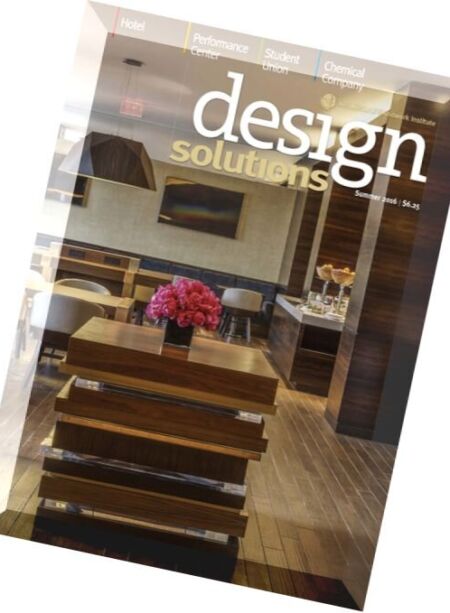 Design Solutions – Summer 2016 Cover