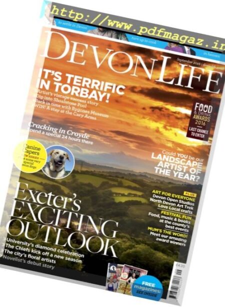 Devon Life – September 2016 Cover