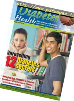 Diabetes Health – August-September 2016